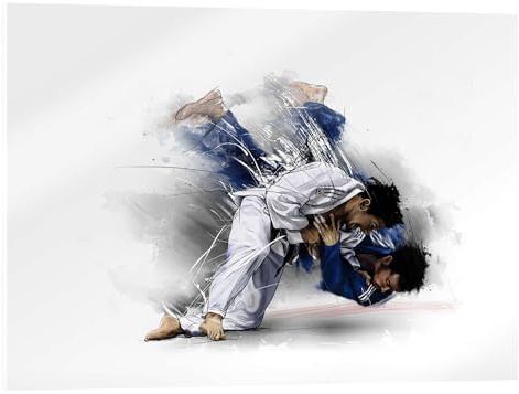 Posterlounge Judo Acrylglasbild | 30 x 20 cm von Tompico Wandbilder Wanddeko