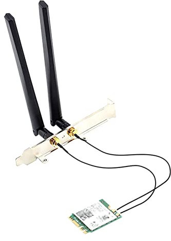 Jiklophg MT7921 WIFI6 Computer Desktop Laptop Scheda di Rete Senza Fili Incorporata 2.4G 5G Scheda di Rete Gigabit M2 5.2 BT Scheda di Rete