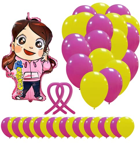 Sofi Me Contro Te Palloncini Set- Me Contro Te Decorazione Festa di Compleanno - Me contro te 43 Pezzi Palloncini