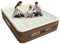 VOSSER Queen Air Mattress with Built-in Pump, Leakproof Air Mattress with Flocked Top, 3 Minute Inflatable Mattress for Home and Guests, Thick Air Mattress Queen,