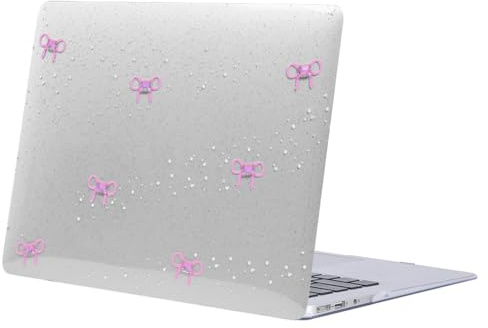 FFBOFFC Hard Laptop Case Compatible with MacBook Pro 13 Inch 2020 2019 2018 2017 2016 Release A2338 A2289 A2251 A2159 A1989 A1708 A1706, Plastic Hardshell Cover Case for Pro 13, Bow