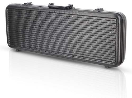ORIENGEAR ABS-Poker-Chip-Koffer, 500 Stück 40 mm Poker-Chips, schwarzer leerer Poker-Chip-Koffer mit verstärktem, starkem und stabilem Design, bietet vollen Schutz, professionelle Aufbewahrungslösung