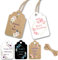 Individuelle Geschenkanhänger mit Schnur, personalisierte Geschenkanhänger für Gastgeschenke, individuelle Geschenkverpackungsetiketten, Hochzeitsartikel, Geburtstagsparty, Gastgeschenke