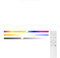 Aphyni LED Deckenlampe mit Planet Ring Design, Fernbedienung 33W 7-Farben RGB Deckenleuchte, IP44 Rund Deckenbeleuchtung, Dimmbar 3000-6500K 4200lm für Schlafzimmer Kinderzimmer Flur Wohnzimmer Bad