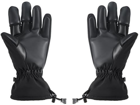 YiQinzcxg Drohnen Handschuhe Für Fernbedienung Fotografie Handschuhe Spritzwassergeschützt Warme Winter Fäustlinge Outdoor Kamera Handschuhe