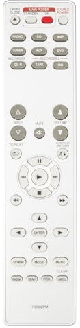 Replacement RC002PM Remote Control Commander Compatible with Marantz PM-6002 PM6002 PM6002/N1S PM6002/N1B Stereo Integrated Amplifier