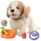 OR OR TU Walking Dog Toys for Kids, Walk and Bark on a Lead, Realistic Interactive Toy Dog Plush Electronic Pets Puppy for Kids 3 4 5 6 7+ Years Old Girls Boys Gift