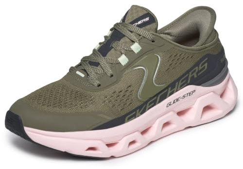 Skechers Herren 232921 NvblSneaker | Slip-Ins, Engineered Mesh Upper Sneaker, Glide-Step geometrische Zwischensohle, maschinenwaschbar, luftgekühlte