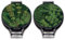 M & G Mustard & Gray Countryside Hob Covers – Set of 2 | 37cm Round | Compatible with AGA, Heritage & Stanley Cookers | Heat-Resistant Pads | Chefs kitechen Accessories (Forest Ferns)