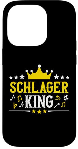 Schlager King Schlageroutfit Partnerlook Schlagerparty Hülle für iPhone 14 Pro