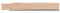Battiscopa in Gres Porcellanato Effetto Legno chiaro 7x59,5 cm, Spessore 1 cm, (1 pz)