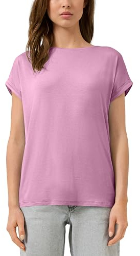 QS T-Shirt aus Lyocellmix