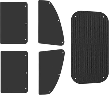 Volet solaire pour voiture, protection solaire, intérieur véhicule, isolation thermique, blocage UV, montage noir, protection voyage, route, camionnette, voiture