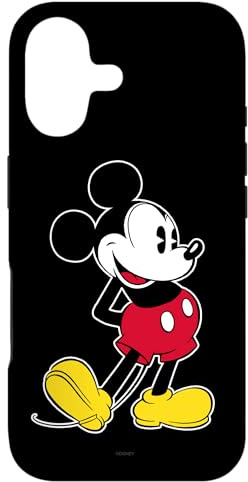 Disney Mickey Mouse Classic Pose Black Case for iPhone 17