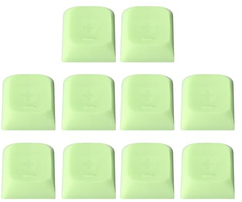 Piceioep 10 Stück Jelly Tastenkappen Mit Blind Dots Erkennung Für Gaming Und Programmierung Mechanischer Tastaturen XDA Profil Tastenkappen