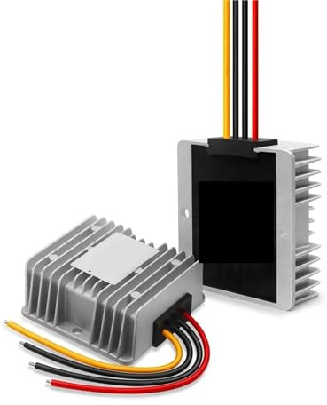 RWEABLGJXP DC zu DC Konverter 9-36V 12V 24V zu DC 24v 6A Aluminium L Boost Buck Spannung Regler Step Up Down Netzteil PAJPXPCD
