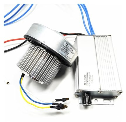 KXJQBM Gebläse, 4235F 24 V bürstenloser -Kreiselmotor, interner Antrieb for Pflanzgefäß, 1200 l/min, 150 W, 8 kPa, 43 m3/h, Hochdruckventilator mit Hall-Sensor