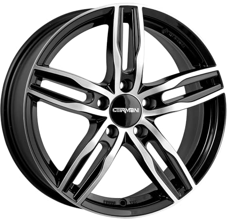 CARMANI 14 Paul black polish 6,5x16 ET49 5.00x112 Hub Bore 66.60 mm - Alu felgen