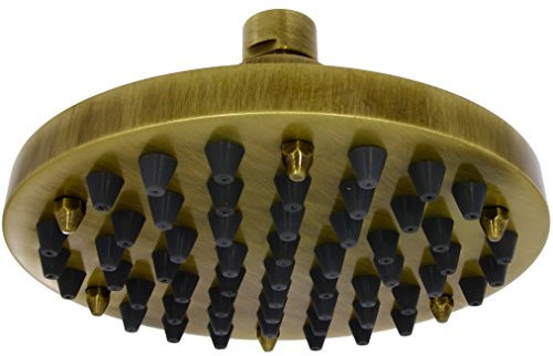 Regenbrause Regendusche Kopfbrause Brausekopf für Dusche - Ø 150 mm - Messing Altmessing/Old Brass