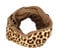 Sonia Originelli Loop Leo Schal Kuschelfell Polyester Winter Farbe Hell