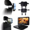 Navitech twin pack In Car Portable DVD Player Head Rest/Headrest Mount/Holder Compatible With The Supersonic 9 inch dvd and tv