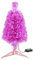 Christmas Concepts® 60cm Albero di Natale in fibra ottica rosa con luci a LED a batteria a batteria