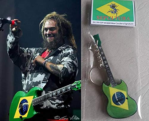 Keychain Gitarre Esp Mc600 Max Cavalera Sepultura