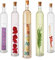 Casa Vivente Hohlraumflasche mit Korken als kreative Geschenkverpackung, Geldgeschenk zur Hochzeit, Geschenkflasche zum Befüllen, Flaschenpost Geschenk, Füllmenge: ca. 400 ml