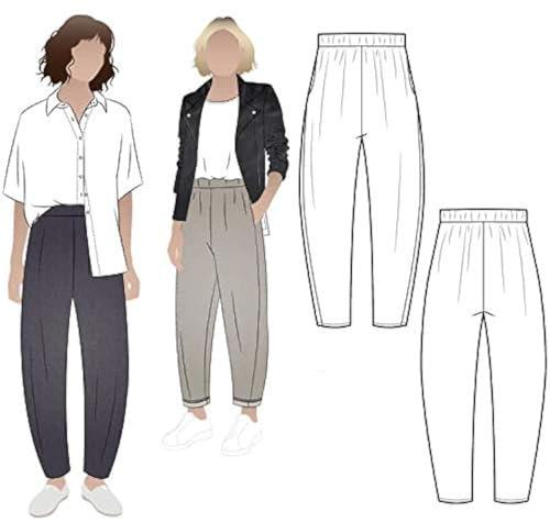 Style Arc Sewing Pattern - Bob Woven Pant (Sizes 04-16)