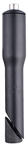 TRIWONDER Fahrradlenker Vorbau Adapter 22,2 mm 25.4mm, Vorbauverlängerung Schaftvorbau-Adapter (Schwarz, 22.2mm x 150mm)