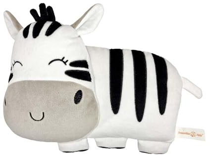 Promotion Pets Lustiges Zebra als Kuscheltier und Kissen, 30x24 cm