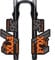 BINGYUAN Fahrradgabel Aufkleber F-o-x 36 Vordere Gabel Aufkleber Fahrrad Mountainbike Vordere Gabel Aufkleber Mit Demselben Fahrrad Vorderkabel Aufkleber (Color : Orange)