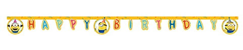 Girlande Minions - 2,3m Partykette als Deko für Kindergeburtstag und Party