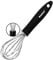 Anaeat 23cm Stainless Steel Whisk - Small Balloon Whisk, Thick Stainless Steel Wire ＆ Strong Handles, Kitchen Egg Beater Blender for Cooking, Blending, Whisking, Beating and Stirring