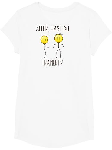 Hast Du Trainiert Spruch Geschenk Fitness Lustiges Bodybuild T-Shirt