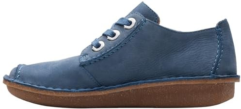 Clarks Funny Dream, Hombre, Nubuck Azul, 41 EU