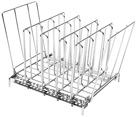Kaichenyt Sous Vide - Estante para 5 rejillas de acero inoxidable 304 con estructura vertical para cocinar, accesorios de cocina de acero inoxidable