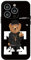PSUJAO Compatible with Cool iPhone 15 case for Boys,Funny Aesthetic Soft Silicone Gel Rubber Shockproof Cover Full Body Drop Protection (Black, iPhone 15 pro max)