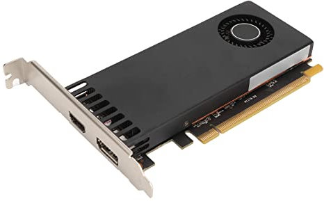 VBESTLIFE Tarjeta Gráfica GTX1650 de 4 GB, GDDR6, 128 bits, PCI Express 3.0 X16, 1410/1590 MHz, 7680 X 4320, Tarjeta de Vídeo para Juegos de PC de Sobremesa con HDMI, Interfaz DP