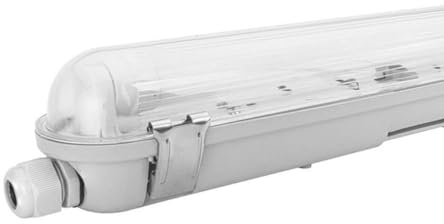LHW-Licht LED Feuchtraumleuchte 150cm IP65 22W Röhre | 2200 Lumen | 4000K Neutralweiß für Keller und Garage mit Sensor