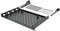 Tecmojo Estante para servidores 1U, estantes voladizos (304,8 mm de profundidad), montaje en rack de 19 pulgadas con topes antideslizantes, capacidad de 50 kg, ventilado 1U, negro