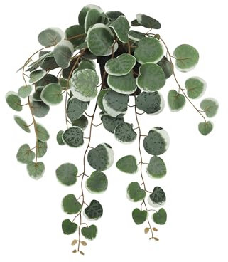 Ligne Déco - Plante Retombante Artificielle Eucalyptus - Lot de 2 - Décoratif - Élégant - Tendance Déco - Durable - Entretien Facile - Plante Artificielle Intérieur - Plastique - 40cm
