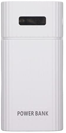 Rankomu 21700DIYUSB Power Bank Kit 2x 21700 DIY Power Bank Kit, 3 puertos de entrada de cargador de batería para teléfono celular y tableta, caja de batería USB, incluye 2 ranuras para batería 21700,