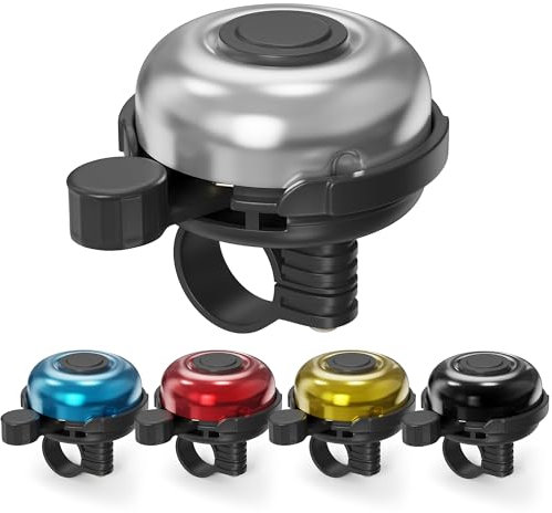 Campanello per Bicicletta, Campanello per Bicicletta ad Alto Suono, Alluminio 120 dB per Bicicletta Elettrica, Mountain Bike