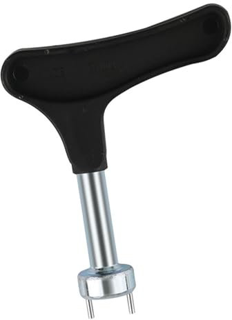 Golf Spike Wrench 2 Pin Shoe Spike Remover Twist Nail Puller Golf Shoe Spike Removal Tool Cleat Replacement Tool