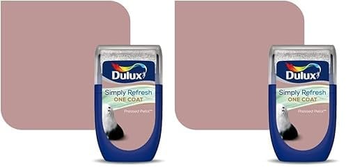 Dulux Simply Refresh Tester Paint - Pressed Petal - 30ML, 5382968 (Pack of 2)