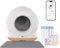 AstroPet 72L Katzenklo Selbstreinigend, Selbstreinigende Katzentoilette mit Matte, APP-Steuerung, UV-Sterilisation, Mehrfacher Sicherheitsschutz, Elektrisches Katzenklo Geeignet (Neptune Max Paket)