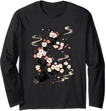 Abricotier Japonais Prunier Chinois Fleur Manche Longue