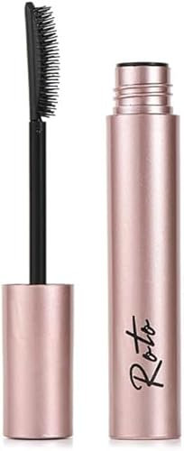 Curl Type Mascara, Korean Curl Mascara, Kamm, wasserfest, mit heißem Wasser entfernbar, wasserfest, schweißresistent, wischfest, dicht, lange Fasern, resistent gegen Wasser und Schweiß, kein Verklumpe