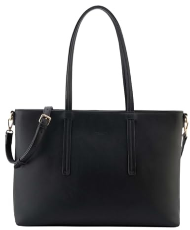 SEIDENFELT MANUFAKTUR Schultertasche Eiby Shopper Black schwarz
